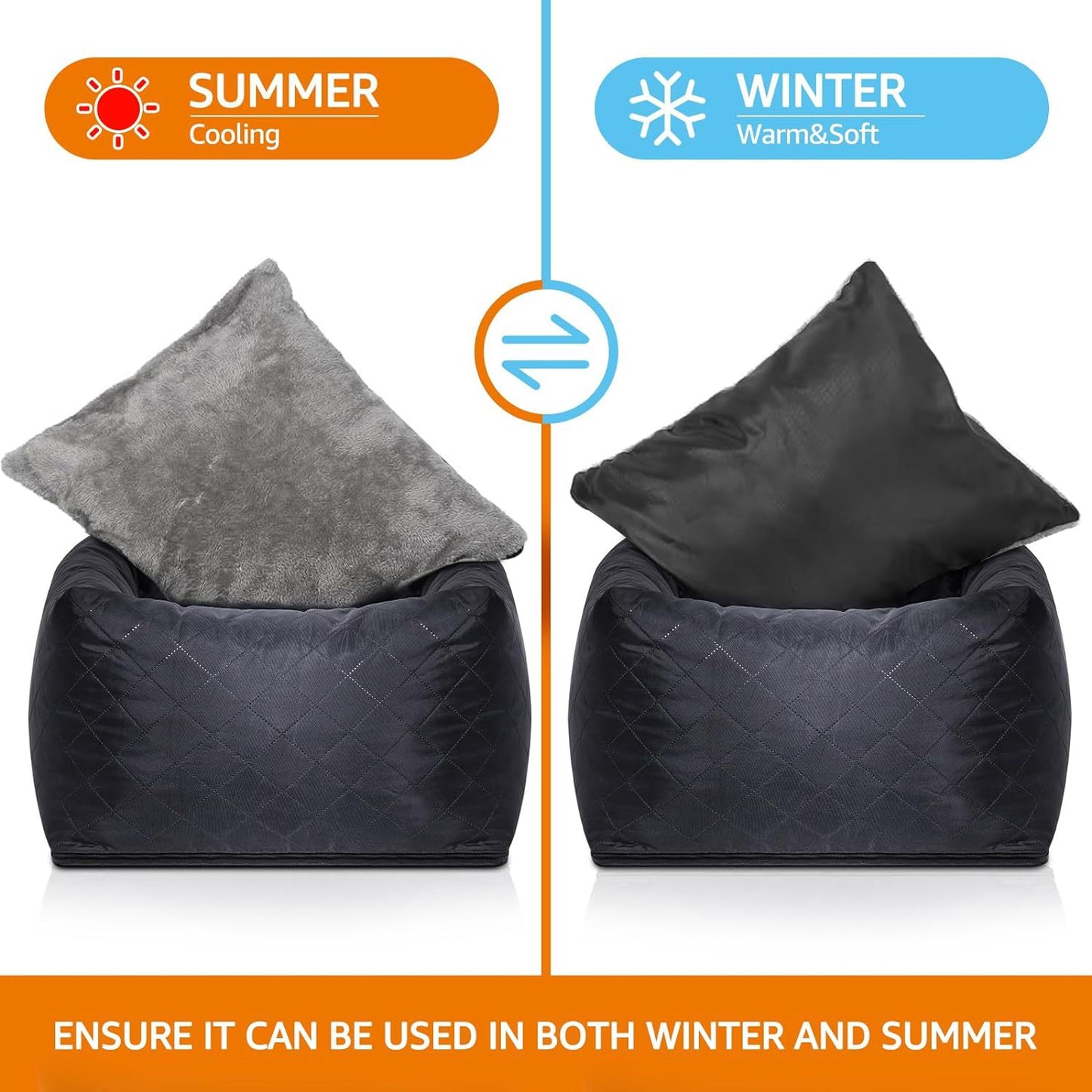 CleanRide Pet Seat Cover – Waterproof Protection for Every Trip