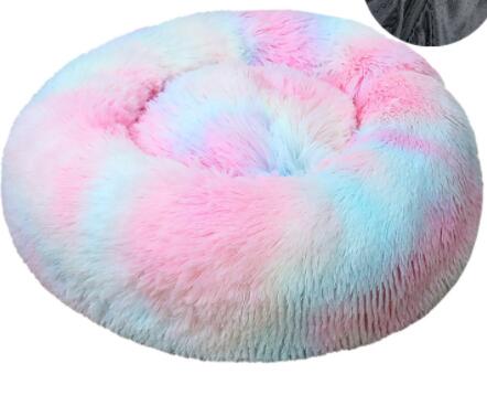 CozyCloud Round Pet Bed – Soft & Comfort for Pets