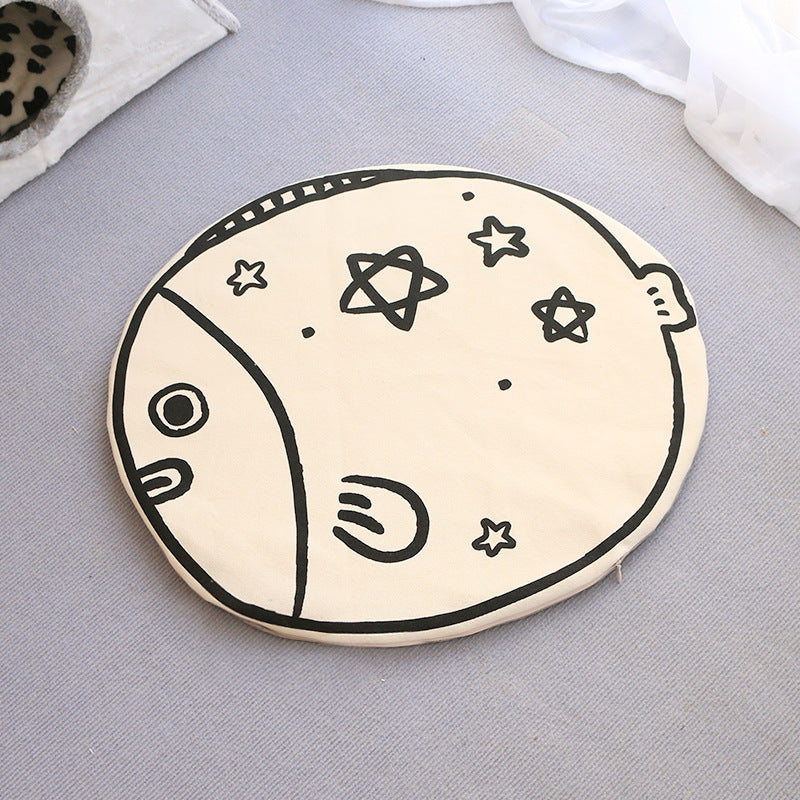 Cartoon Fish Cooling Mat – Keep Pets Cool & Happy