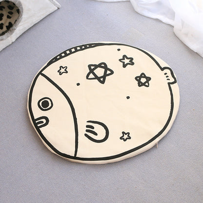 Cartoon Fish Cooling Mat – Keep Pets Cool & Happy